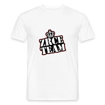 Zrce Team - Men's T-Shirt - white - Front - AI Model Male 178 dark (178cm)