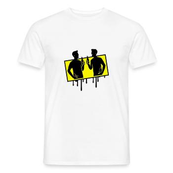 Team Party Birthday - Men's T-Shirt - white - Front - AI Model Male 178 dark (178cm)