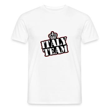 Selección de Italia - Camiseta hombre - blanco - delante - AI Model Male 178 dark (178cm)