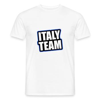 Italy Team Travel Holidays - Men's T-Shirt - white - Front - AI Model Male 178 dark (178cm)