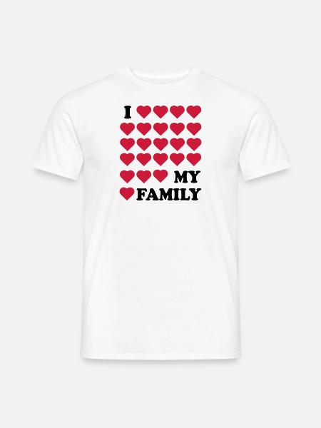 Family - Men's T-Shirt - white