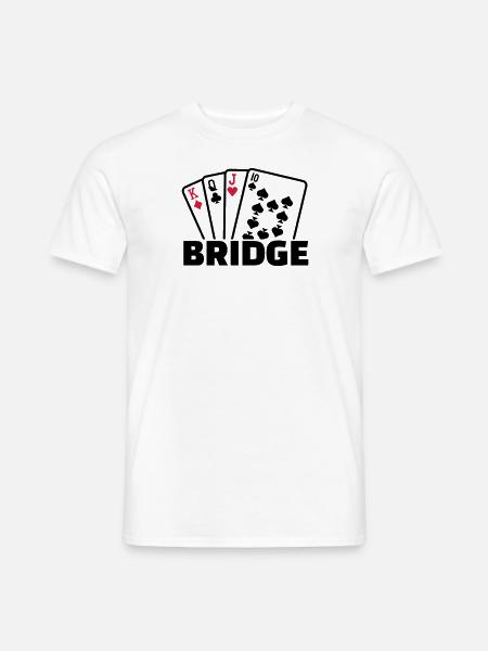 Bridge - Männer T-Shirt - Weiß