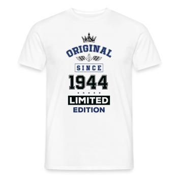 1944 limited edition birthday - Men's T-Shirt - white - Front - AI Model Male 178 dark (178cm)