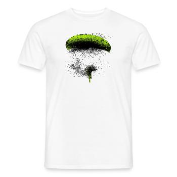 Paraglider Spritzer gelb - Männer T-Shirt - Weiß - Vorne - AI Model Male 178 dark (178cm)