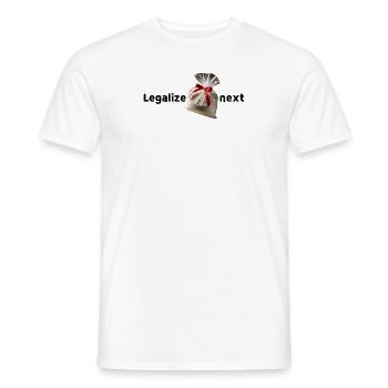 Legalisieren Sie dies als nächstes - Männer T-Shirt - Weiß - Vorne - AI Model Male 178 dark (178cm)