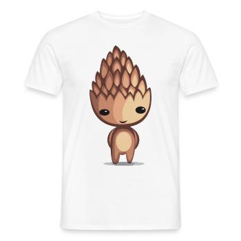 Der kleine Zirbl - Männer T-Shirt - Weiß - Vorne - AI Model Male 178 dark (178cm)