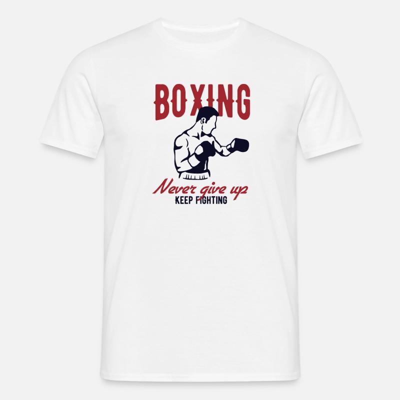 BOXE BOXE BOXE BOXE BOXE BOXE BOXE - T-shirt Homme - blanc