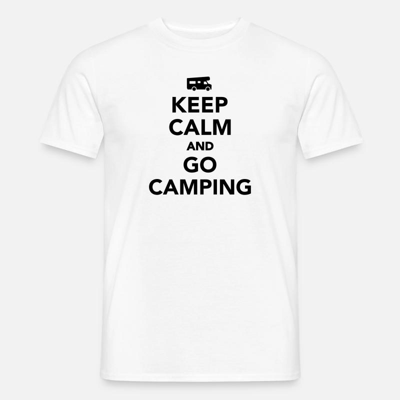 Wohnmobil - Männer T-Shirt - Weiß