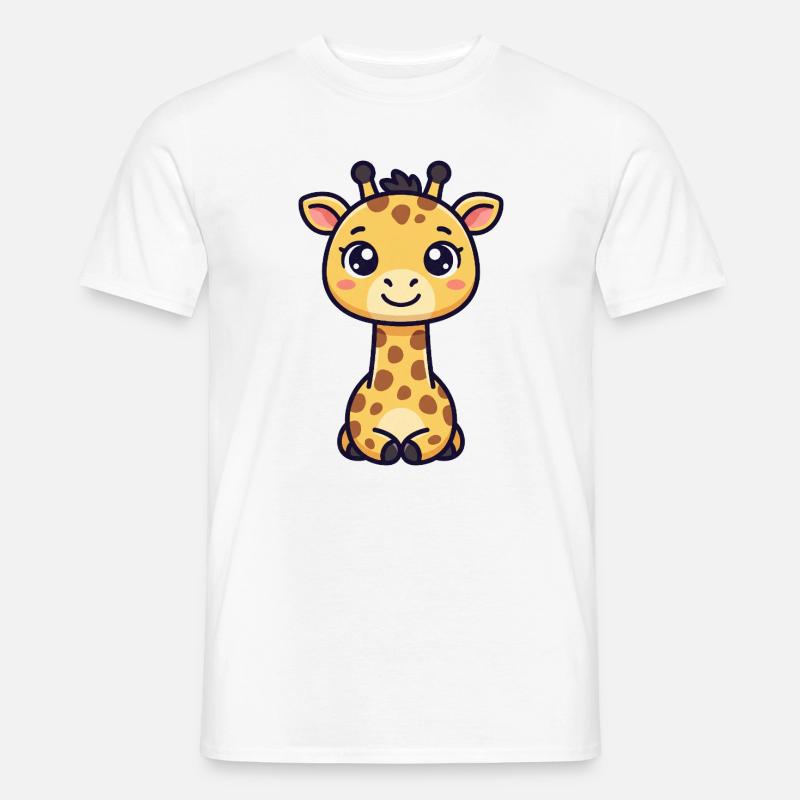 Chibi Giraffe - Men's T-Shirt - white