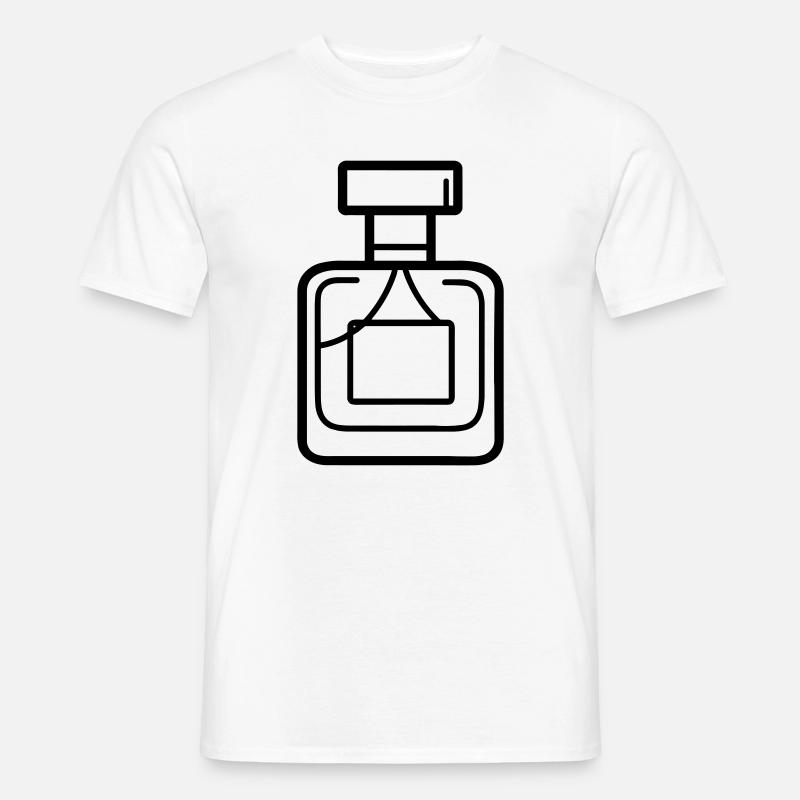 perfume bottle - Men's T-Shirt - white
