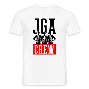 Jga Crew Bräutigam Team - Männer T-Shirt - Weiß - Vorne - AI Model Male 178 dark (178cm)