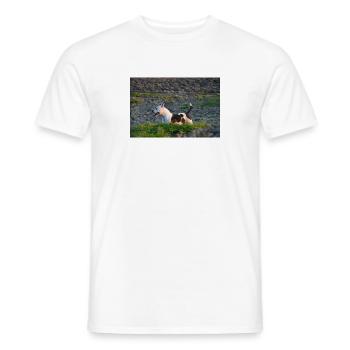 SamPhotographer - Men's T-Shirt - white - Front - AI Model Male 178 dark (178cm)
