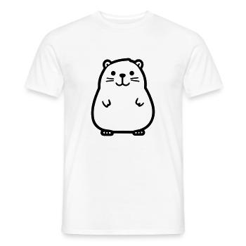 Marmot - Men's T-Shirt - white - Front - AI Model Male 178 dark (178cm)