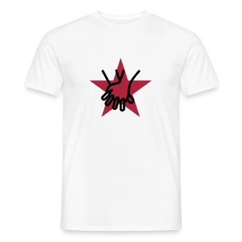 Erste Hilfe / Retter / Retterin / Arzt - Männer T-Shirt - Weiß - Vorne - AI Model Male 178 dark (178cm)
