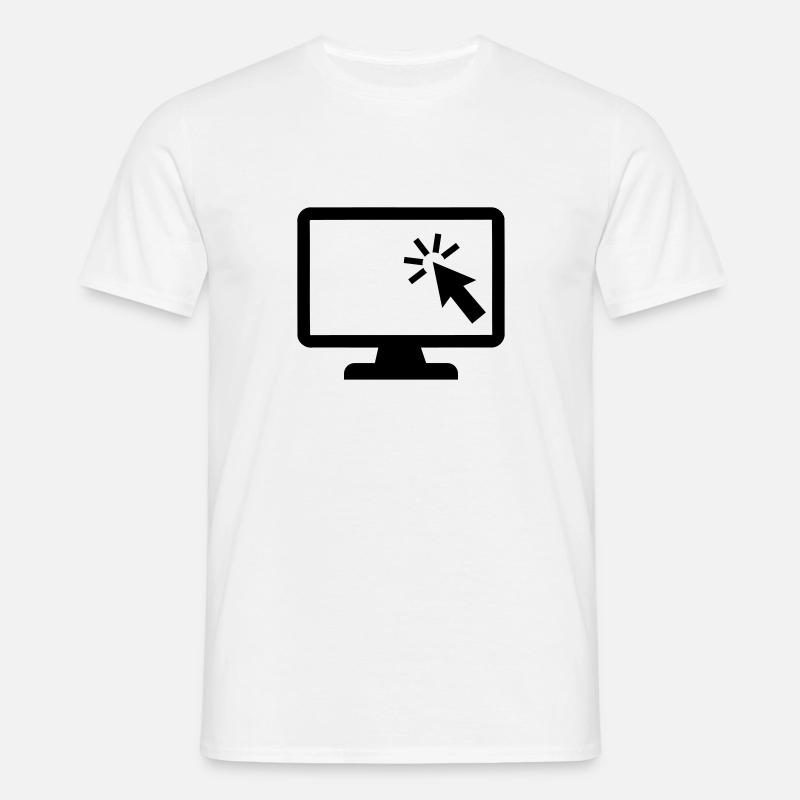 Computer - Men's T-Shirt - white