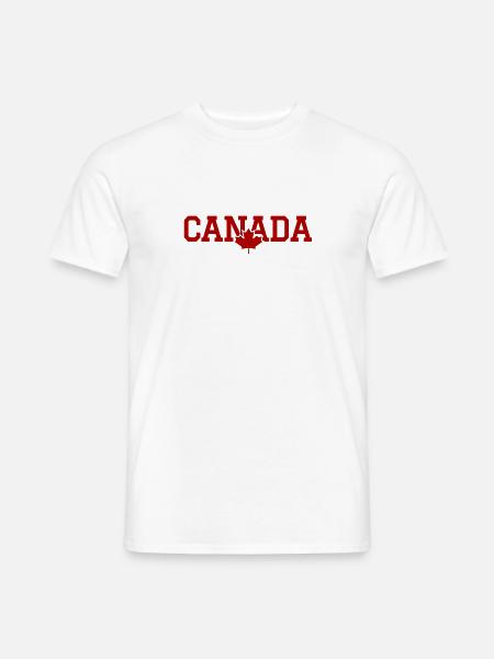 CANADA - Maple Leaf - Men's T-Shirt - white