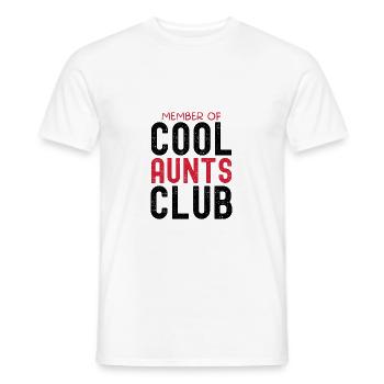 Aunt - Men's T-Shirt - white - Front - AI Model Male 178 dark (178cm)