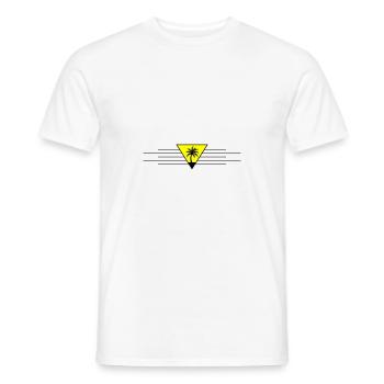 Palme Symbol Urlaub - Männer T-Shirt - Weiß - Vorne - AI Model Male 178 dark (178cm)