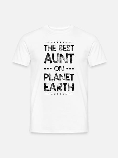 Best Aunt Saying - Men's T-Shirt - white