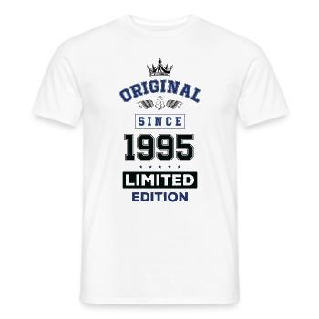 1995 limited edition Geburtstag - Männer T-Shirt - Weiß - Vorne - AI Model Male 178 dark (178cm)