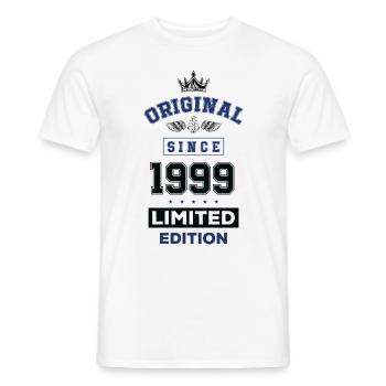 1999 limited edition birthday - Men's T-Shirt - white - Front - AI Model Male 178 dark (178cm)