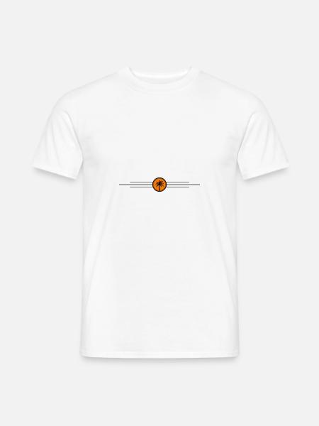 Palm Tree Holiday Icon - Men's T-Shirt - white