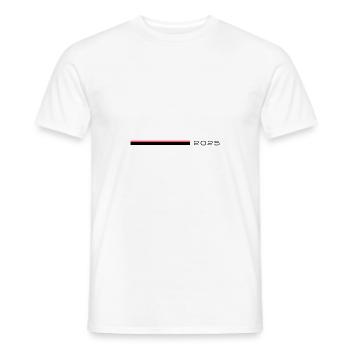 2025 Accident vasculaire cérébral - T-shirt homme - blanc - Devant - AI Model Male 178 dark (178cm)
