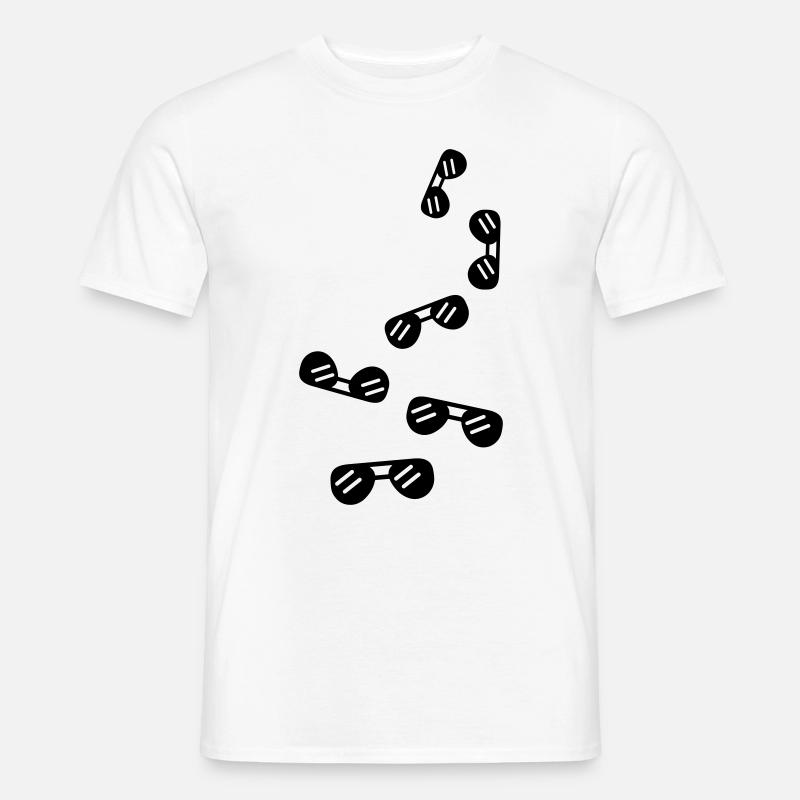 Sunglasses icon - Men's T-Shirt - white
