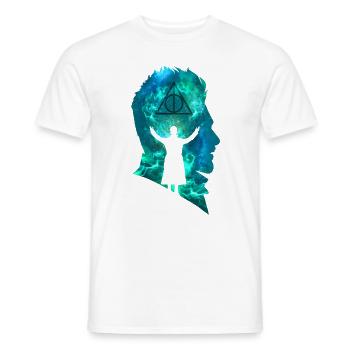 Phantastische Tierwesen Gellert Grindelwald - Männer T-Shirt - Weiß - Vorne - AI Model Male 178 dark (178cm)