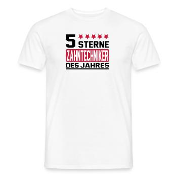 zahntechniker - Männer T-Shirt - Weiß - Vorne - AI Model Male 178 dark (178cm)