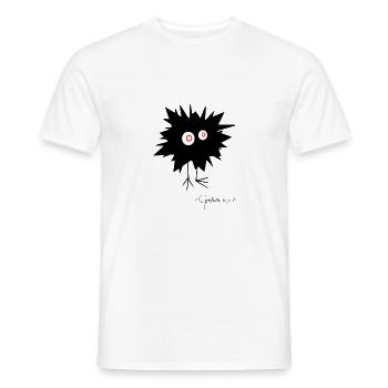 L'animal moelleux flashé © Chyropterum Innoxius - T-shirt homme - blanc - Devant - AI Model Male 178 dark (178cm)