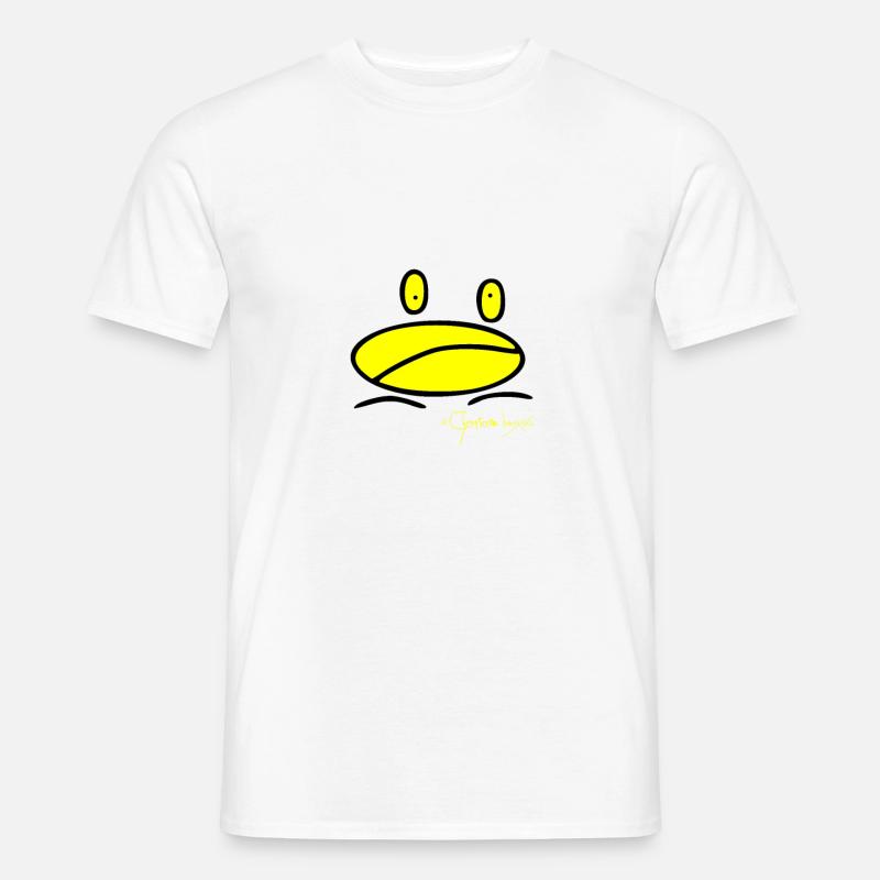 Froschmini - Ranunculus Oophagus - Männer T-Shirt - Weiß