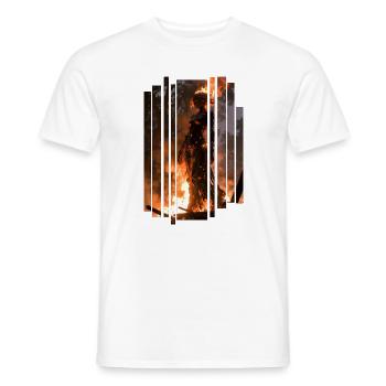 Danse des sorcières - Halloween - T-shirt homme - blanc - Devant - AI Model Male 178 dark (178cm)