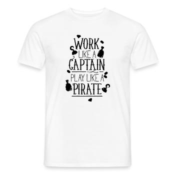 Design Graphique Abstrait Coloré - T-shirt homme - blanc - Devant - AI Model Male 178 dark (178cm)
