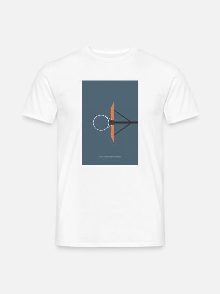 Game From Another Angle – Basketball  - Männer T-Shirt - Weiß