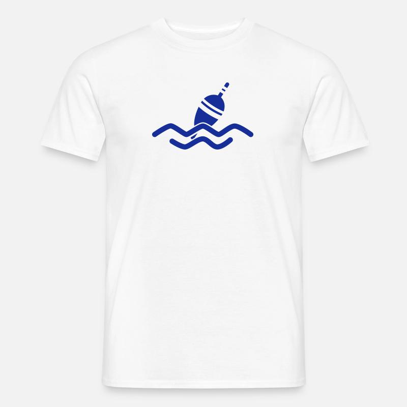 Bait Hook - Männer T-Shirt - Weiß