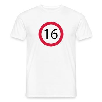 16 - T-shirt homme - blanc - Devant - AI Model Male 178 dark (178cm)