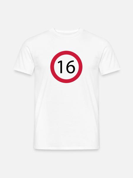 16 - Men's T-Shirt - white