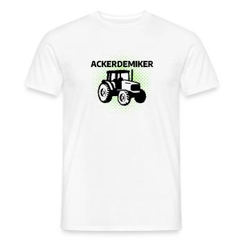Acker-demiker Landwirtschaft Traktor - Männer T-Shirt - Weiß - Vorne - AI Model Male 178 dark (178cm)
