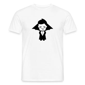 Vampire - Men's T-Shirt - white - Front - AI Model Male 178 dark (178cm)