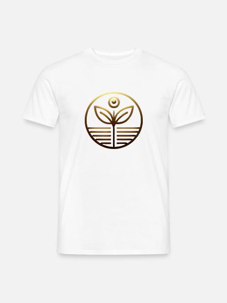 Glück und Wohlstand - Männer T-Shirt - Weiß