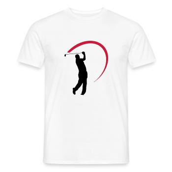 golf - T-shirt homme - blanc - Devant - AI Model Male 178 dark (178cm)