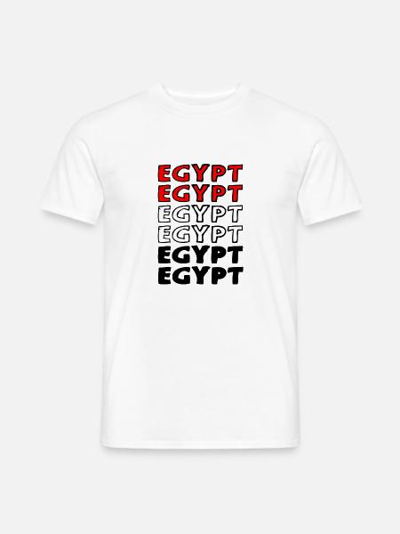 Egypt Ägypten Africa Afrika Cairo Kairo - Männer T-Shirt - Weiß