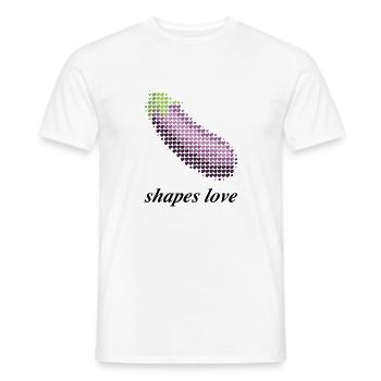 Eurovision 2025 - Inspired Eggplant theme - Men's T-Shirt - white - Front - AI Model Male 178 dark (178cm)