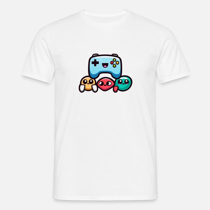 Game Controller - Männer T-Shirt - Weiß