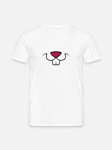 Rabbit teeth - Men's T-Shirt - white
