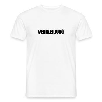 Verkleidung Geburtstag Halloween Fasching Karneval - Männer T-Shirt - Weiß - Vorne - AI Model Male 178 dark (178cm)