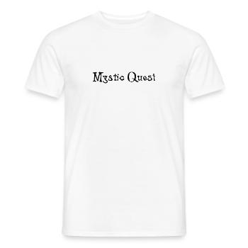 Mystic Quest - Men's T-Shirt - white - Front - AI Model Male 178 dark (178cm)