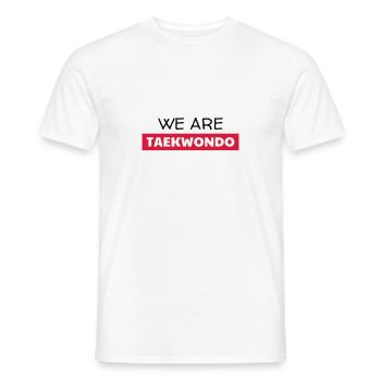 Taekwondo Taekwondoin Tae-Kwon-Do Tae Kwon Do - Men's T-Shirt - white - Front - AI Model Male 178 dark (178cm)