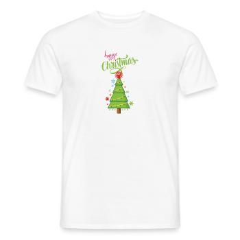 Noël Hygge - T-shirt homme - blanc - Devant - AI Model Male 178 dark (178cm)